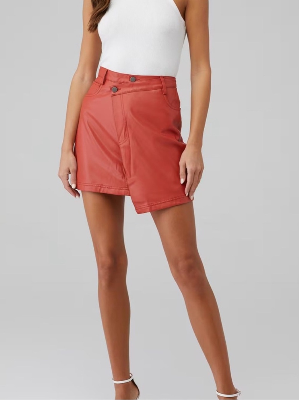 C/Meo Collective Under Control PU Skirt